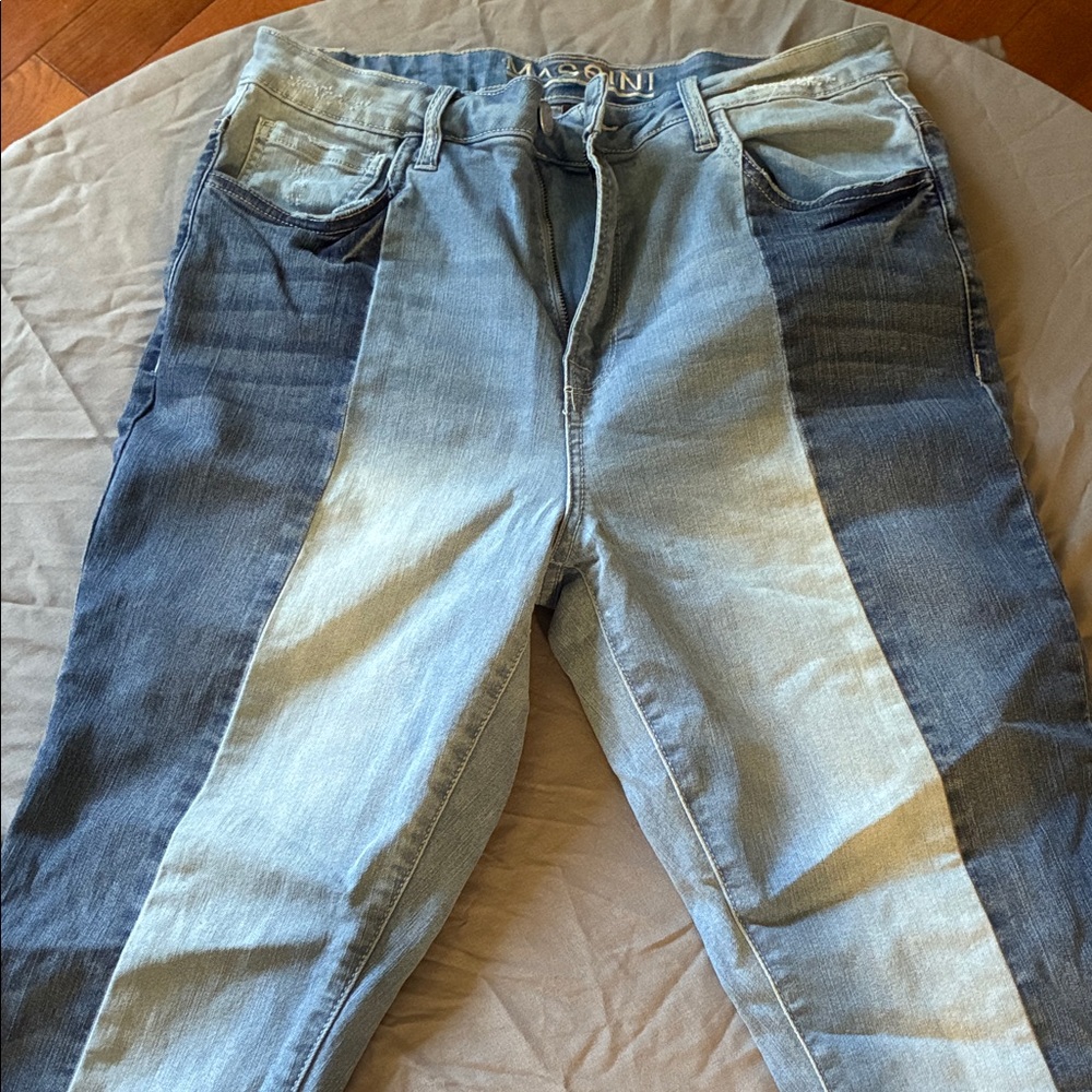 Massini Men's Dual Blue Slim Jeans